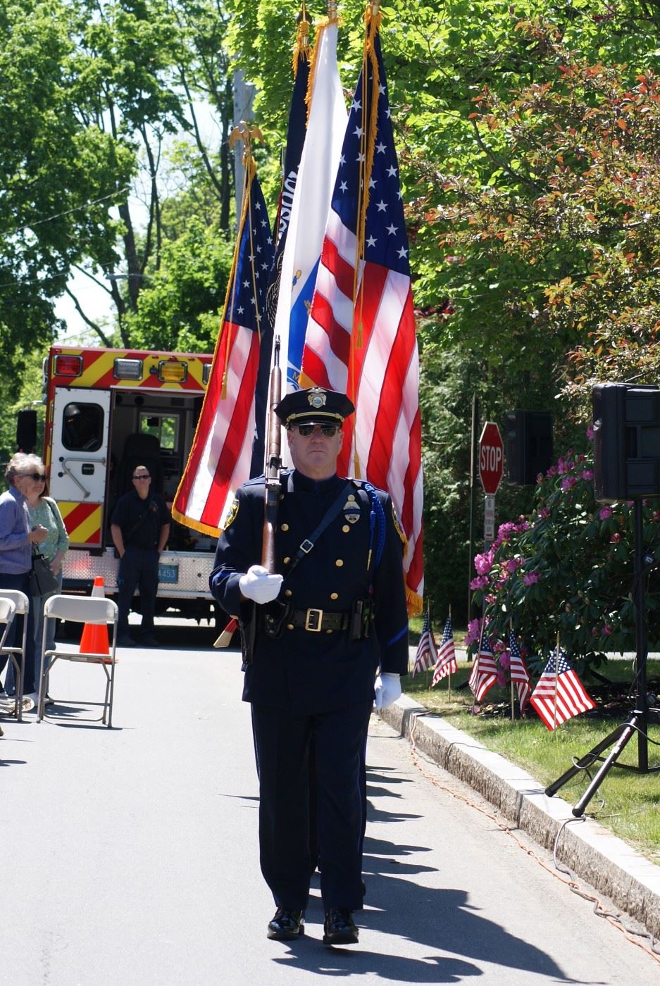 Hingham Police Department Sgt. Rusty Corcoran